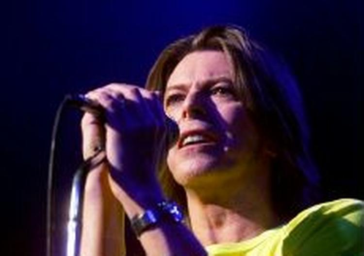 Den nykårede bjergejer David Bowie. - Arkivfoto: Finn Frandsen. 