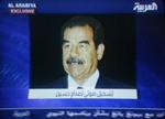 Et nyt lydbånd, der angiveligt gengiver Saddam Husseins stemme, er blevet udsendt. - Foto: AP 