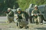 Alene de seneste fem dage er i alt ni amerikanske soldater blevet dræbt under overfald i Irak. - Foto: AP 