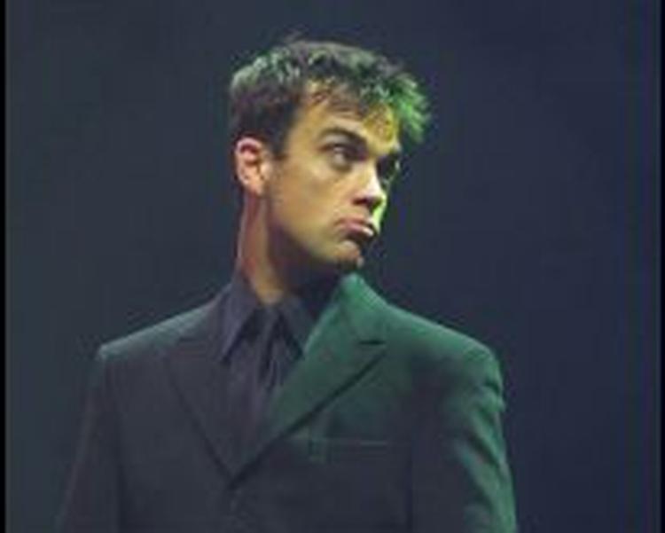Robbie Williams måtte sige undskyld til sine svenske fans efter at have svinet dem til i København. - Foto: Johnny Frederiksen 