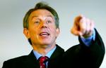Blair svarede i dag på kritiske spørgsmål om Irak. - Foto: AP 