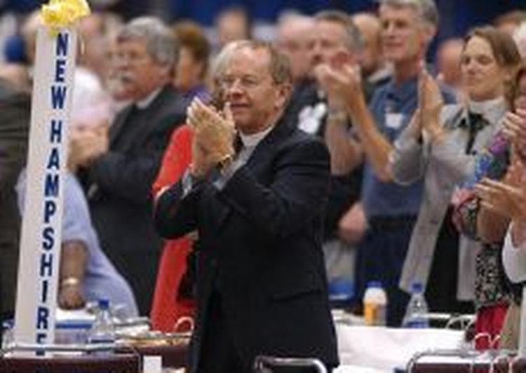 Robinson under konventet. - Foto: AP 
