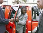 Zimbabwes oppositionsleder, Morgan Tsvangirai, risikerer dødsstraf, hvis han findes skyldig i højforræderi mod præsident Mugabe. - Foto: AP 