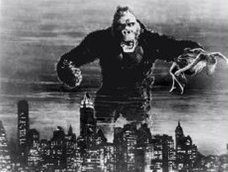 Den oprindelige udgave af King Kong er fra 1933, den blev genindspillet i 1979 og i 2005 kommer endnu en udgave. - Arkivfoto: Cinetext. 