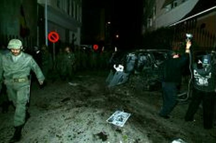 45 mennesker mistede livet ved terrorbomberne den 17. maj i Casablanca. - Foto: AP 