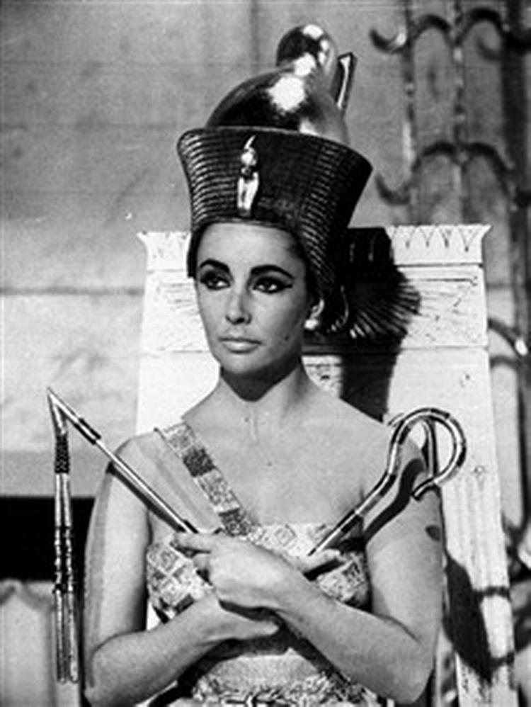 Elizabeth Taylor som Cleopatra. - Polfoto 
