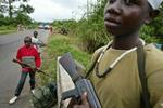 LURD-oprørsgruppen er under mistanke for at have gennemført massakre i Liberia. - Foto: AP 