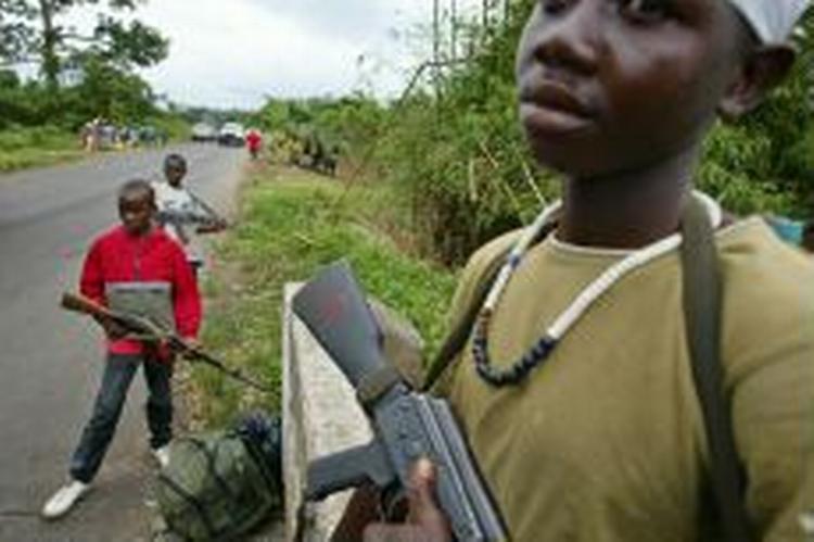 LURD-oprørsgruppen er under mistanke for at have gennemført massakre i Liberia. - Foto: AP 