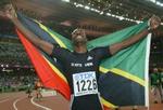 Kim Collins - verdensmester på 100 meter. - Foto: AP 