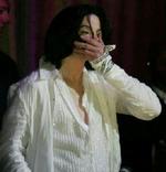 Michael Jackson blev rørt over sine fans hyldest i Orpheum Theatre. - Foto: AP 