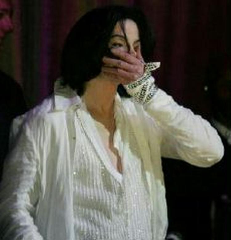 Michael Jackson blev rørt over sine fans hyldest i Orpheum Theatre. - Foto: AP 