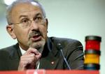 Jürgen Peters - ny formand. - Foto: AP 