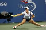 Kim Clijsters i aktion under US Open. Foto: AP 
