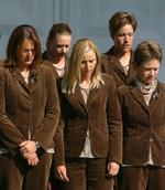 Iben Tinning bagest til højre. - Foto: AP 