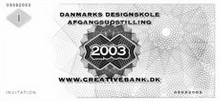 Velkommen til Danmarks Designskoles afgangsudstilling. Adgang hele tiden. 