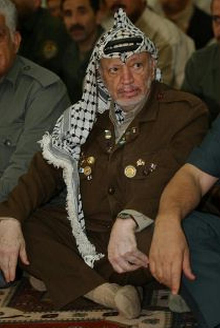 Verdens statsledere advarer Israel om at fjerne Arafat. - Foto: AP 