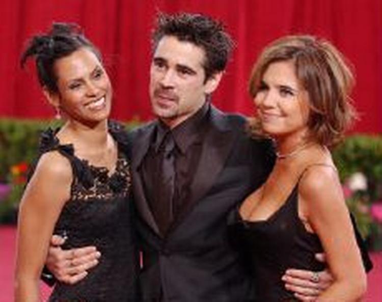 Colin Farell (midten) bliver brugt i en indledning man husker. - Foto: AP 