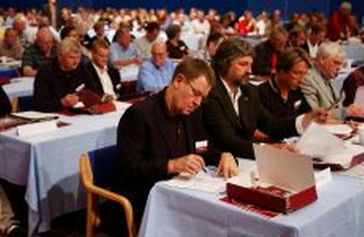 Socialdemokratiets kongres er i gang. Foto: Rasmus Baaner. 