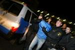 Den 35-åriges forsvarer, Gunnar Falk, siger, at han ikke kan oplyse noget om, hvad forhøret har drejet sig om. - Foto: Pressens bild 