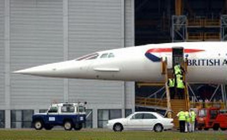 Concorden gøres klar i Heathrow Lufthavn. - Foto: AP 