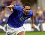 Inzaghi har scoret fire mål i landsholdets seneste tre kampe. Her jubler han efter en scoring mod Wales for nylig. - Foto: AP!   ? ? ? 
