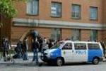 Stort presseopbud ved retsmøde / Sverige