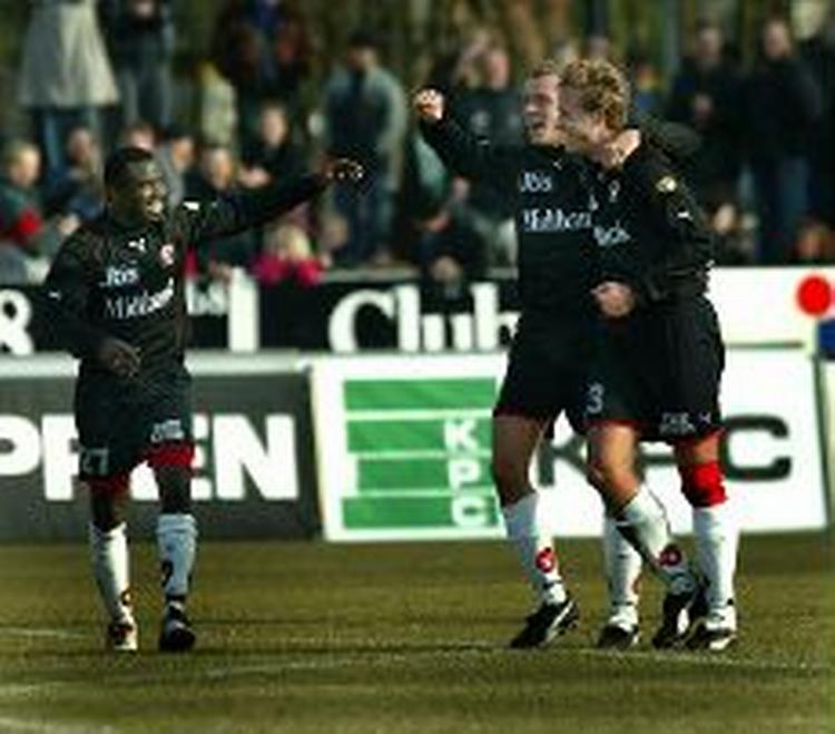FC Midtjylland scorede fire mål. Arkivfoto: Erik Kragh 