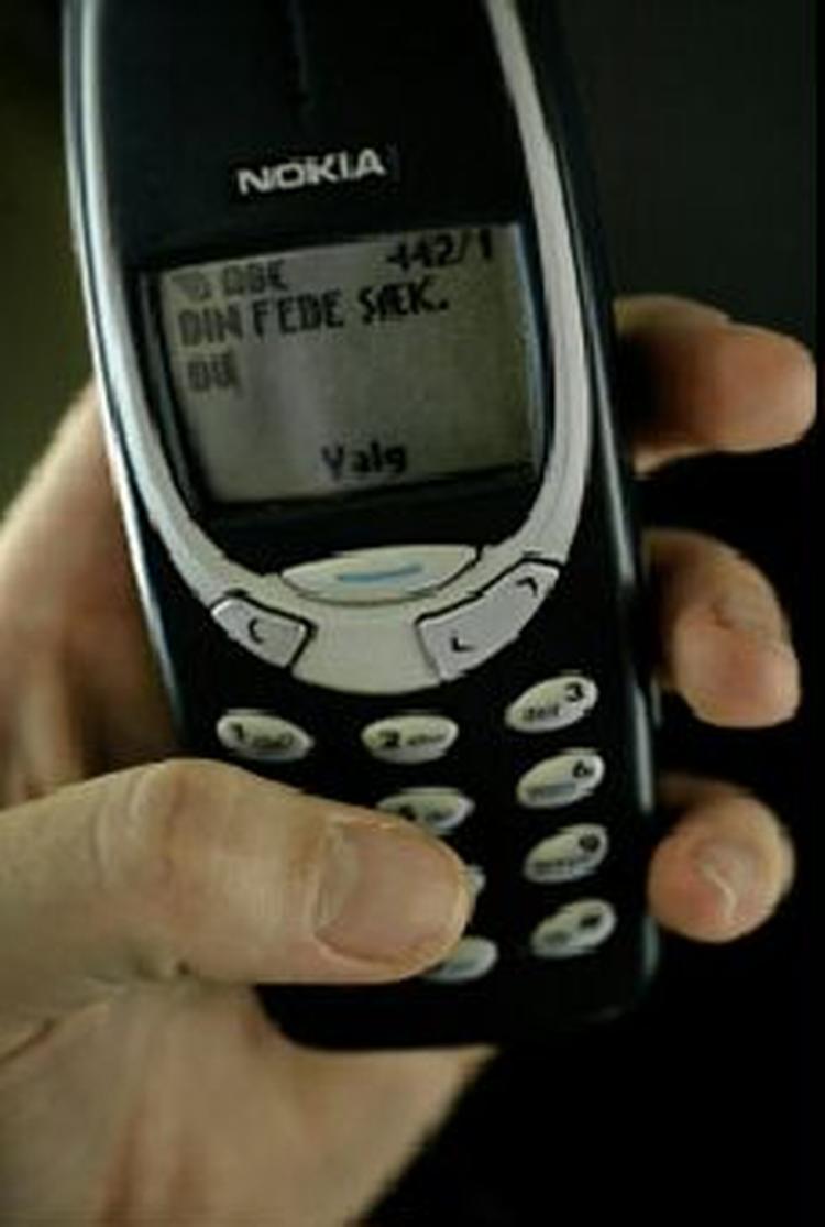 Mobning med SMS bliver udbredt i takt med mobiltelefonerne. - Foto: Peter Hove Olsen. 