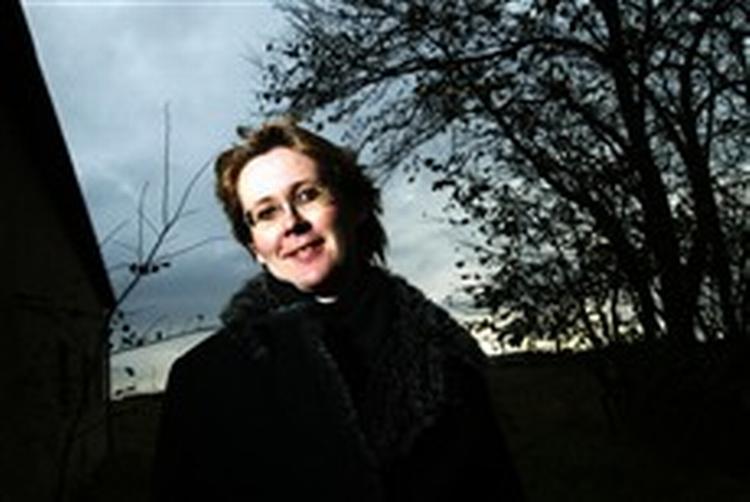 Kristeligt Folkepartis nye formand, Marianne Karlsmose.   Foto: Lars Skaaning 