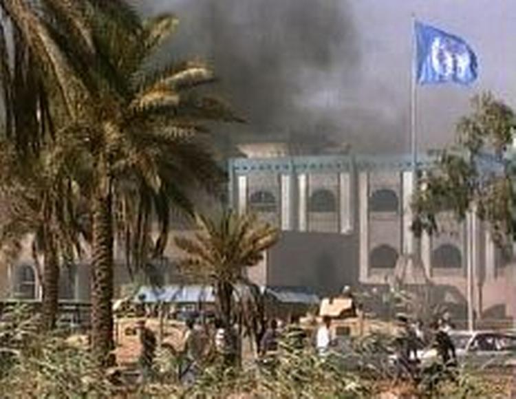 FN-chefen i Irak, Sergio Vieira de Mello, var blandt ofrene for terrorbomben mod Canal Hotel, der var FNs hovedkvarter. - Foto: AP 