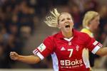 Christina Roslyng skal kæmpe for sin landsholdsplads. - Foto: Erik Kragh 