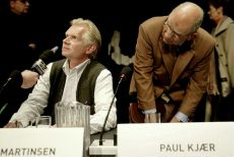 »Jeg har alt for tit føjet mig efter, hvad andre har ønsket. Men det går ikke igen og ikke i den situation, som selskabet står i. Jeg står fast«, sagde Niels Martinsen. - Foto: Peter Hove Olesen 