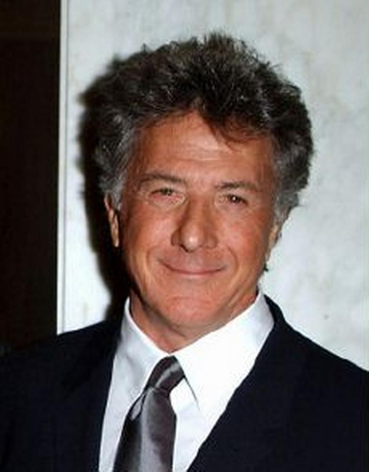 Dustin Hoffman er ikke tilhænger af våben. - Foto: AP 
