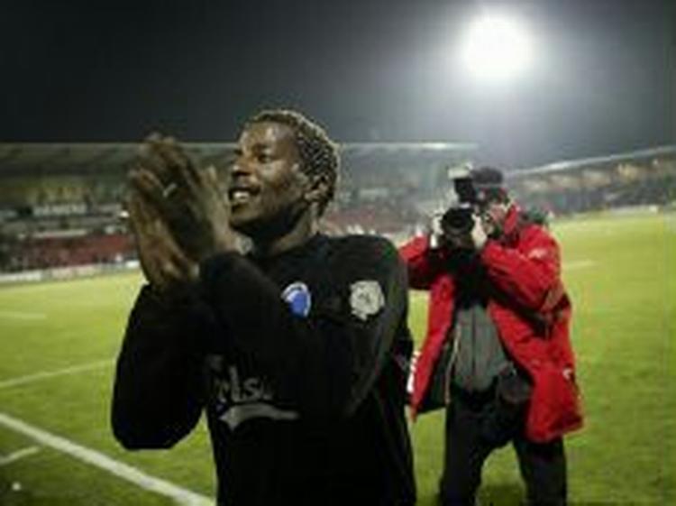 Sibusiso Zuma frygter et nederlag til Brøndby på søndag. - Foto: Claus Bonnerup 