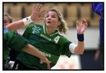 Den russiske stregspiller Natalia Deriouguina, her i en kamp for Viborg, har scoret 45 mål i sæsonens første otte kampe. - Foto: Claus Bonnerup 