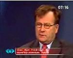 Så sent som i de tidlige morgennyheder på TV-Avisen forsvarede beskæftigelsesminister Claus Hjort Frederiksen indgrebet. - Foto: TV-Avisen 