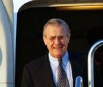 Den amerikanske forsvarsminister Donald Rumsfeld afviser, at den amerikanskledede styrke har problemer i Irak. - Foto: AP 