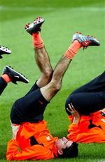 Meget står på spil for de hollandske spillere. - Foto: AP 
