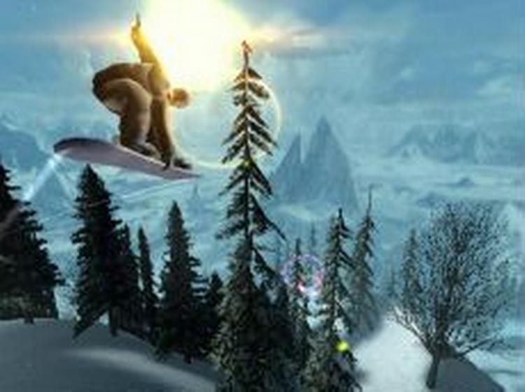 Højt at flyve, men ikke dybt at falde   miljøerne i snowboardspillet  SSX 3  er så smukke, at man får lyst til selv at nuppe et bræt og kaste sig ud fra bjergtinderne. 