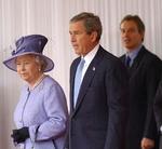 Den britiske journalist Ryan Perry hævder, at han uden problemer kunne have dræbt både George Bush og den britiske dronning. - Foto: AP 