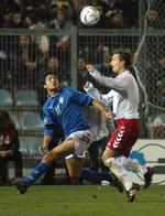 Ingen var bedst. Hverken Danmark eller Italien formåede at score. Alligevel skal de danske talenter ikke til EM. - Foto: AP 