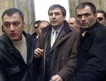 Jeg kæmper for min otte-årige søn. Jeg vil gøre alt for, at han skal komme til at leve i et normalt land og ikke i en halv-bananrepublik, sagde Mikhail Saakashvili under valgkampen op til parlamentsvalget 2. november. - Foto: A 