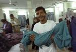 I et område i det sydvestlige Bagdad har militæret udbetalt 700.000 kroner til 176 klagere siden juli. Her et hospital i hovedstaden. - Foto: AP 