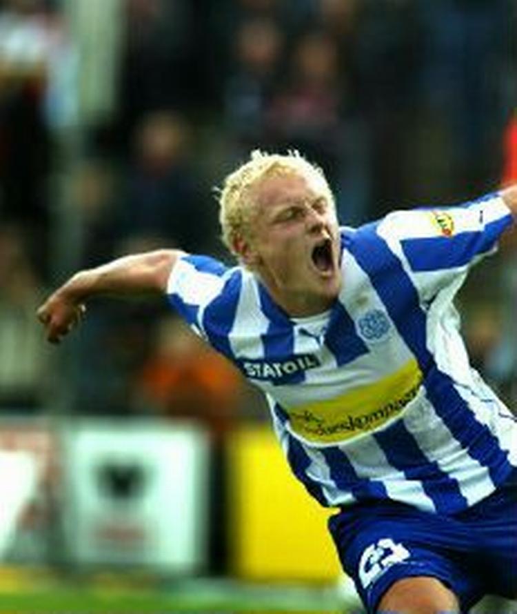 Tommy Bechmann, der er vant til at score mål i Superligaen, skal efter sommerpausen lave kasser i Bundesligaen. - Foto: Erik Kragh 
