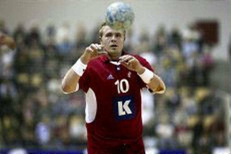 Joachim Boldsen der til daglig spiller for Flensburg-Handewitt er gald for at skulle møde Kolding IF. - Arkivfoto: Claus Bonnerup 
