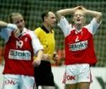 Cakovec, Kroatien. VM håndbold. Danmark-Tyskland.