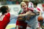 Cakovec, Kroatien. VM håndbold. Danmark-Ungarn.