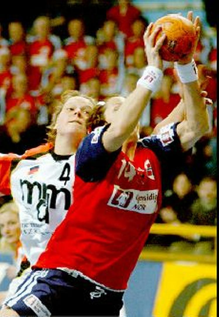 Norge-Tyskland 31-30. - Foto: AP 