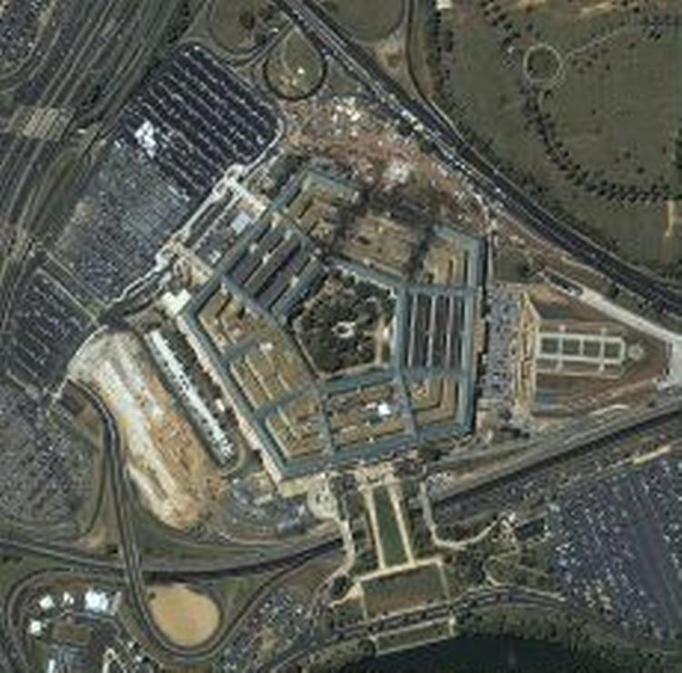 USAs forsvarsministerium Pentagon blev ramt ved terrorangrebet i 2001. - Arkivfoto: AP 