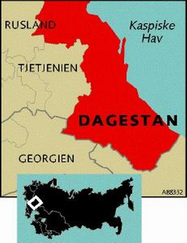 Dagestan har tidligere været mål for tjetjenske terrorister. 